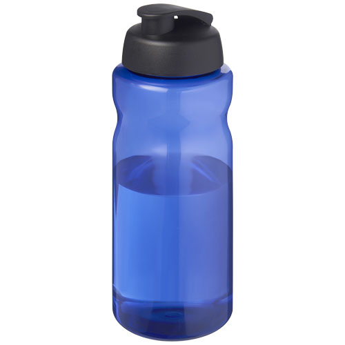 Bidon publicitaire 1L Ocean Plastic H2O Active® Bleu / Noir